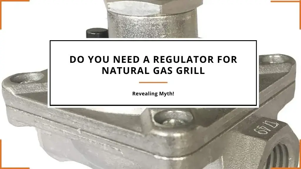 Do You Need a Regulator for Natural Gas Grill