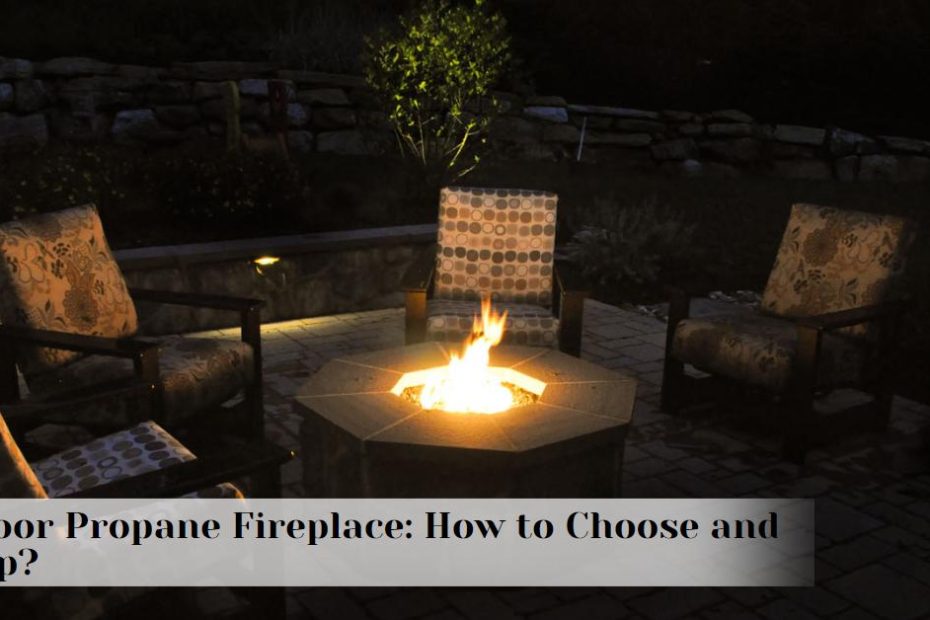 Outdoor Propane Fireplace